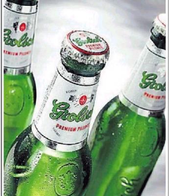 Grolsch bierflesjes